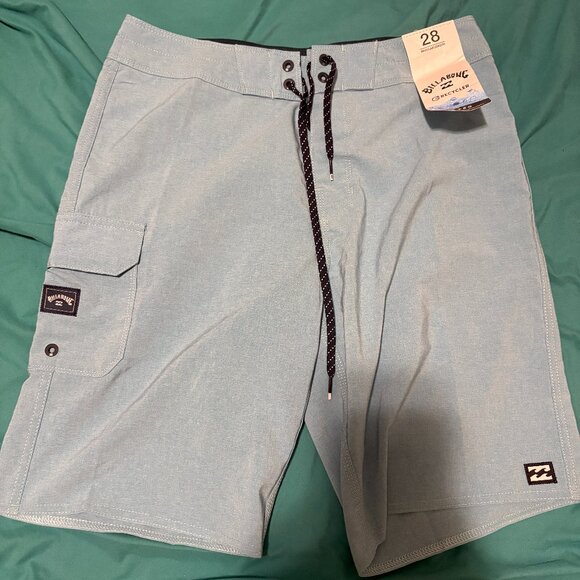 Billabong Recycler All Day Pro Boardshorts – Light Blue (Size 28, NWT) - Picture 1 of 5